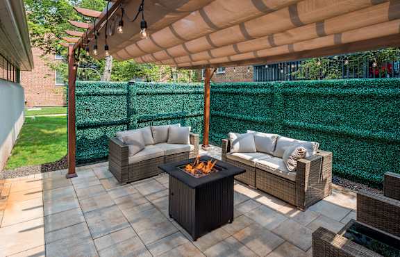 Outdoor Firepit Patio at COVE West Hartford, Connecticut, 06119