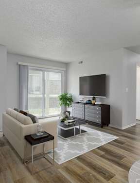 Living and Dining Area at Fish Creek, Iowa, 50211