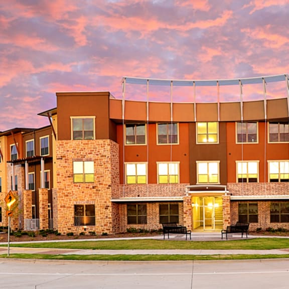 Building Exterior at Urban Square, Texas, 76210