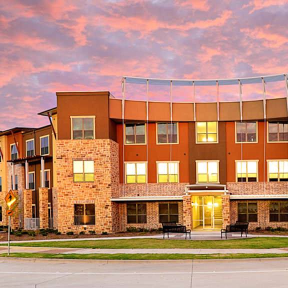 Building Exterior at Urban Square, Texas, 76210
