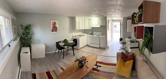 Casual Living Room at Lifestyle Apartments at Syracuse, New York, 13203