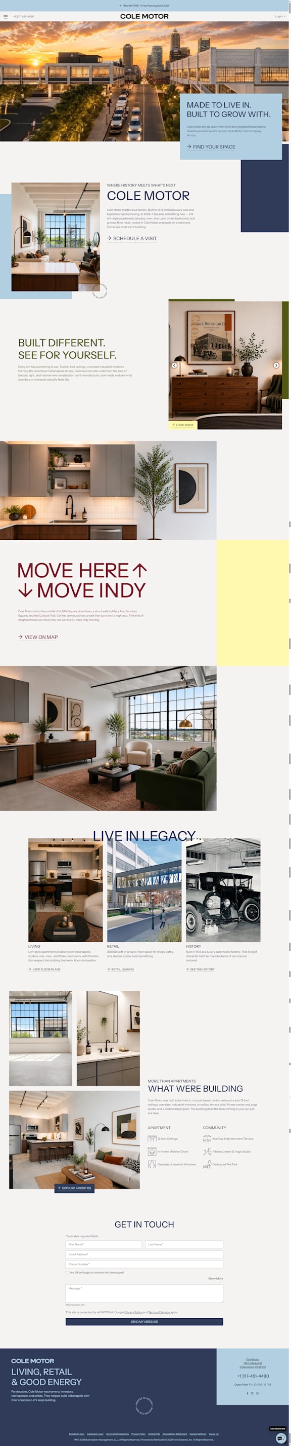 A series of images showcasing interior design and architectural spaces.