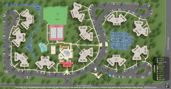 Isles of Gateway Site Map