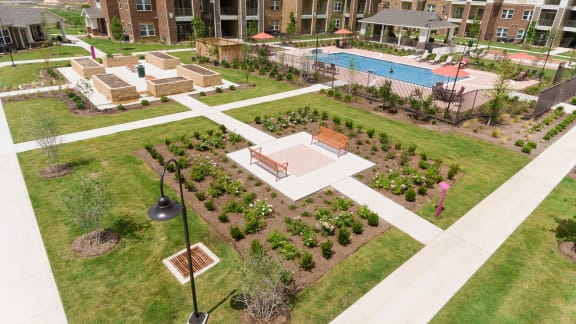 Community Room at Mariposa at Spring Hollow Saginaw 55+ Apartments, Saginaw, TX 76131