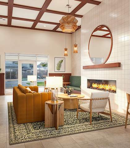 Social Clubhouse at Allasso Ranch Apartments, Surprise