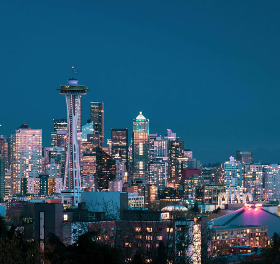 a night view