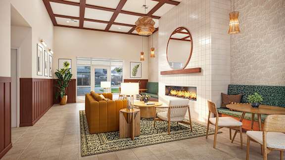 Community Room at Allasso Ranch Apartments, Surprise, AZ, 85387