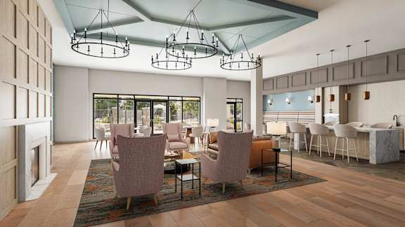 Community Room at Orchard Springs 55+ Apartment, Surprise, AZ, 85374