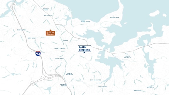 A map shows a location marked with a red pin labeled "South Shore Oval".