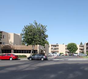 Parking Lot at Rosswood Villa Apartments, Santa Ana, 92701