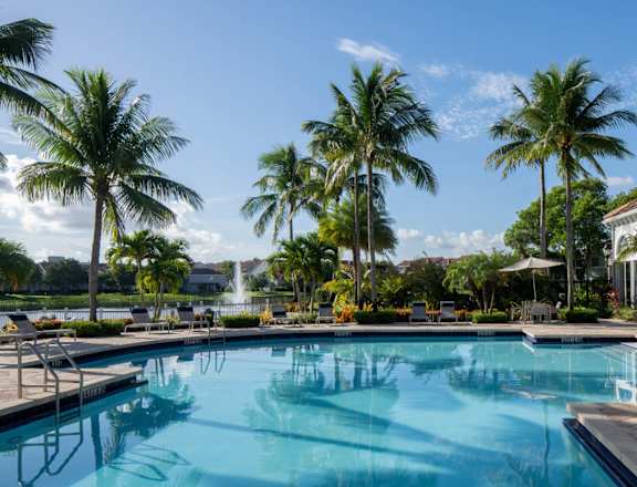 Resort-style pool