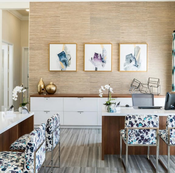 Heights Lobby Leasing Office