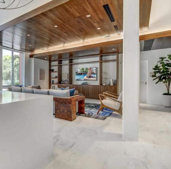 Resident Lounge with Kitchen