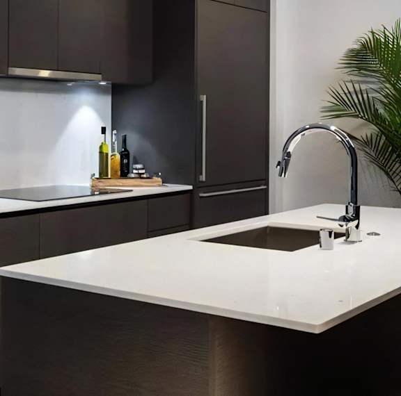 Gourmet Kitchen with Stainless Steel Appliances