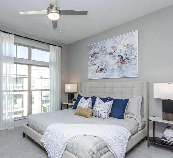 Spacious Bedroom with Large Window