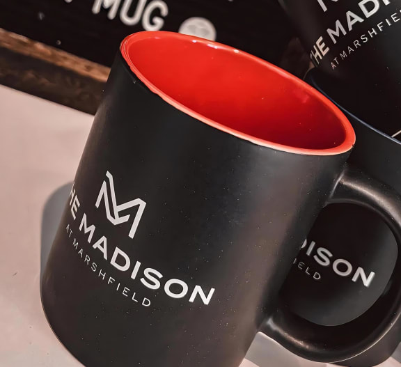 The Madison at Marshfield Coffee Mug Close Up
