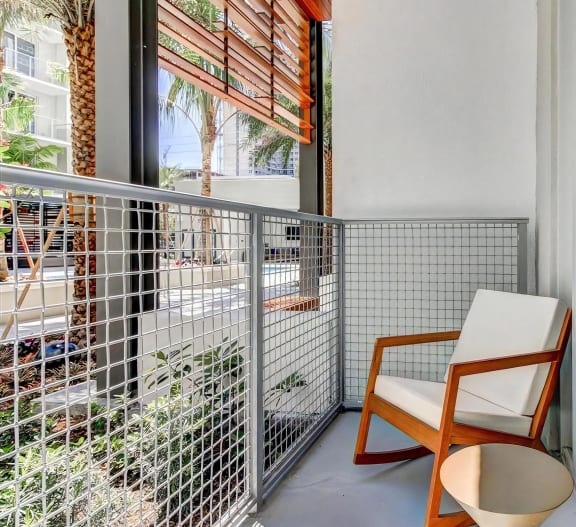 Private Patio With Units