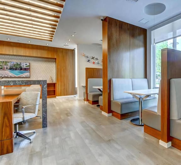 Varied Seating In Community Lounge
