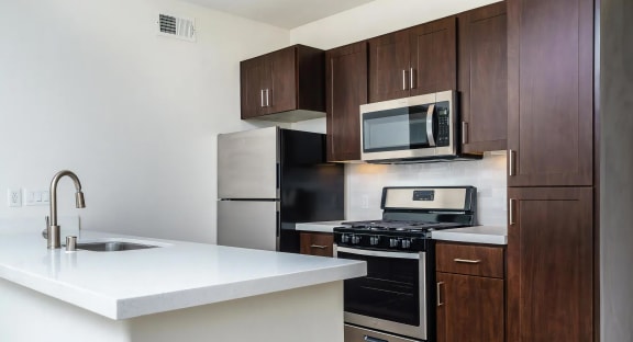 Galley Style Kitchen