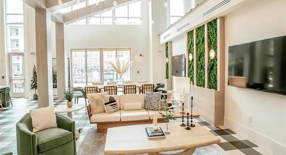 Clubhouse with Large Patio Doors