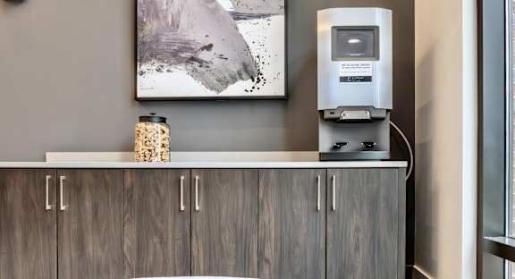 Lobby with Coffee Machine