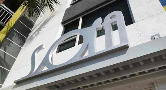 SofA Apartment Sign
