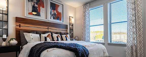 Spacious Carpeted Bedroom