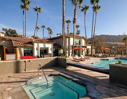 Seacrest Pool Swimming Pool with Heated Spa Tub
