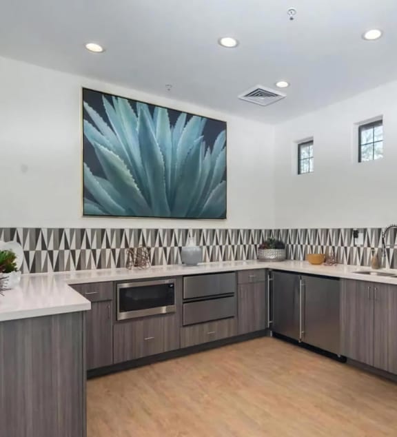 Resident Kitchen and Coffee Bar