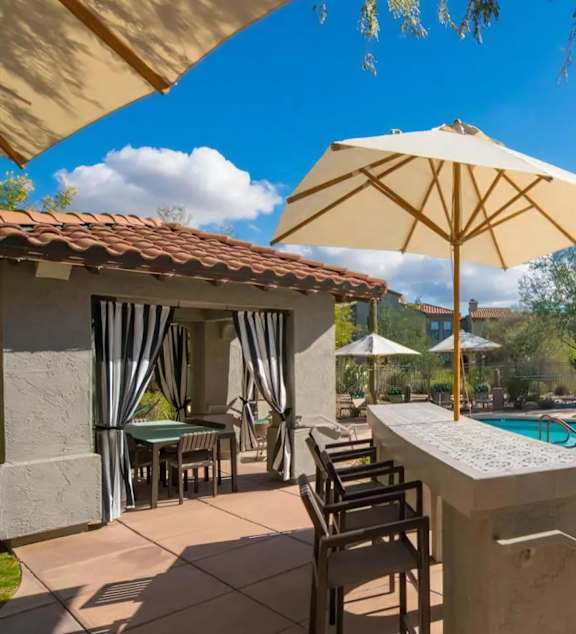 Poolside Bar Seating