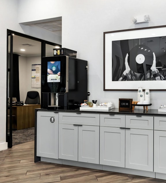 Mesa Verde Coffee Leasing Center with Coffee Machine and Tea Station