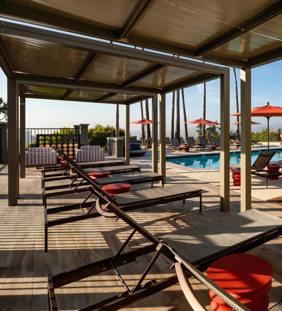 Seacrest Pool Cabanas and Loungers