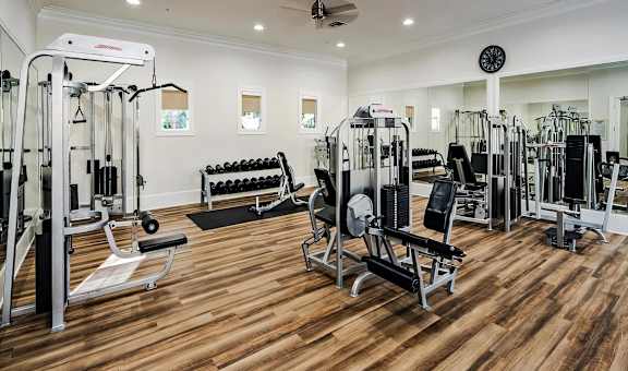 Amerige Pointe Community Fitness Fitness Center with Equipment and Studios at Amerige Pointe, Fullerton, CA