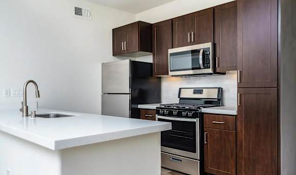 Galley Style Kitchen