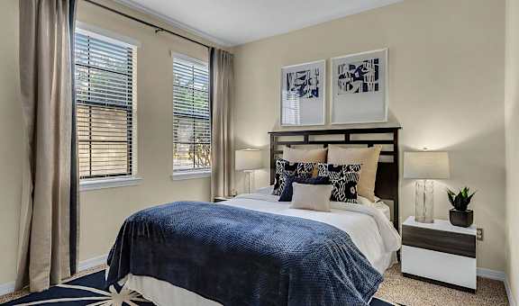 Carpeted Bedroom