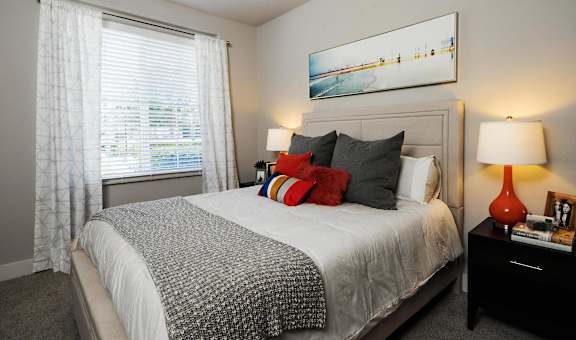 Heights Bedrooms One Bedroom with Large Walk In Closet