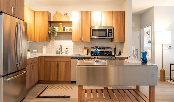 Spacious Kitchens with Ample Cabinets for Storage