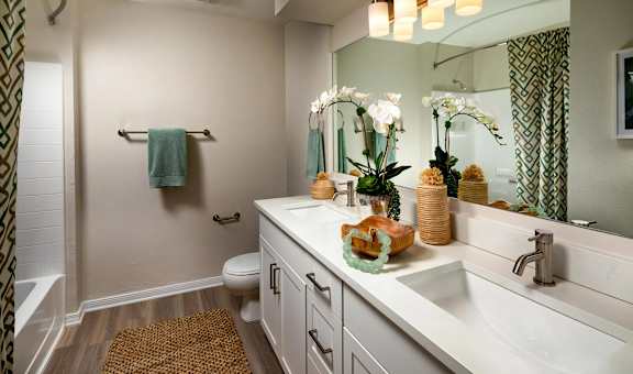 Seacrest Bathroom Modern Double Bath Vanities