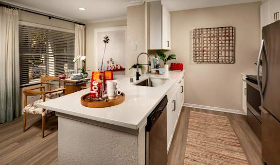 Seacrest Kitchen Island Dining Area