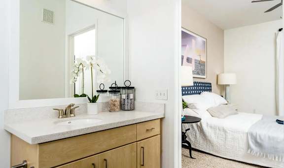Ensuite Bathroom Connected to Bedroom