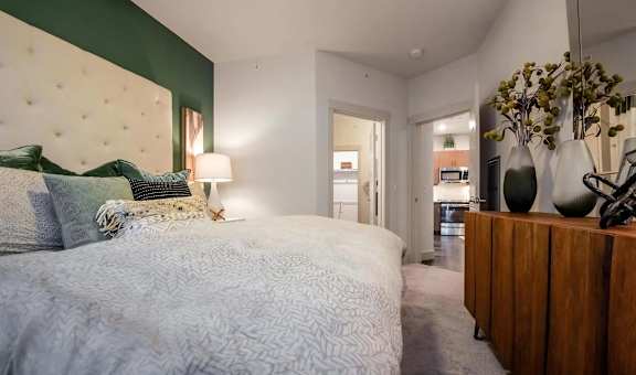 Large Bedroom with Attached Bathroom