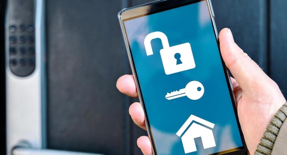 Phone Unlocking Front Door