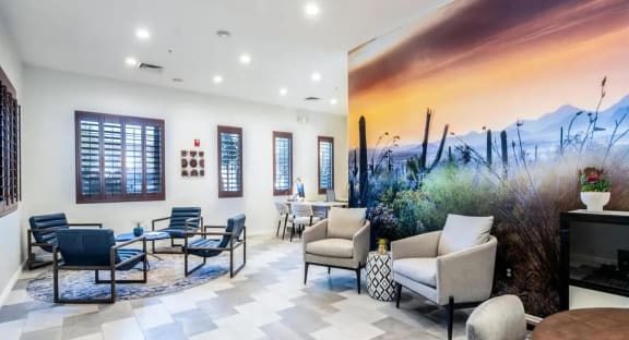 Leasing Office with Lounge