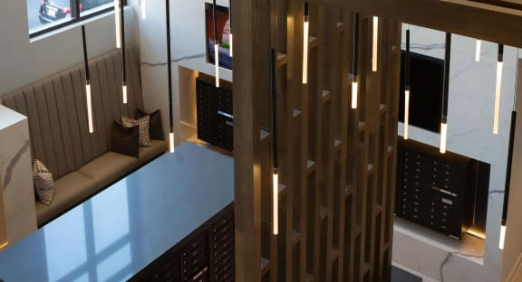 Indoor Mail Room for Residents