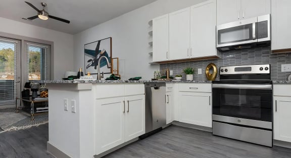 Ample Cabinet Storage in Kitchen
