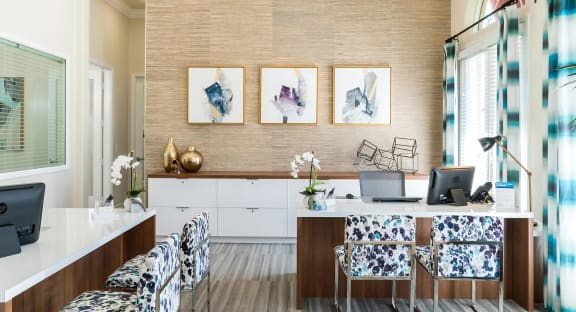 Heights Lobby Leasing Office