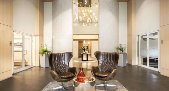 Office Lobby with Comfortable Seating