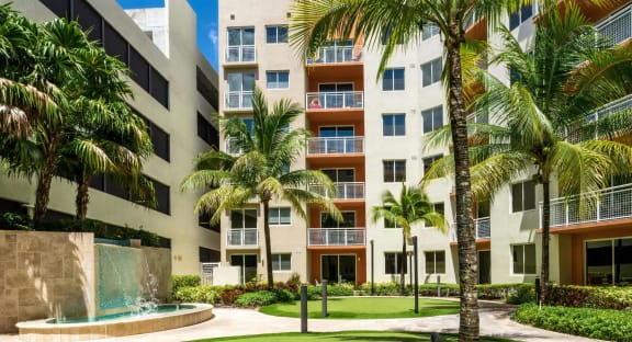 Exterior View of Apartment Homes