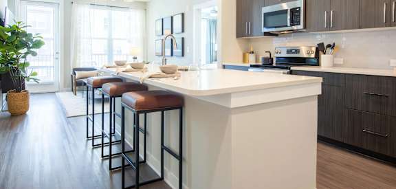 Gorgeous Kitchen with Large Kitchen Island