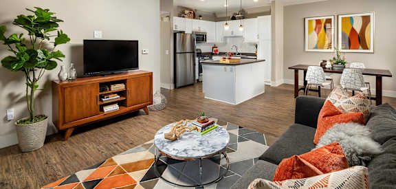 Heights Rooms Modern Open Plan Concept for Living and Dining